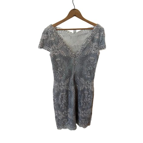 TADASHI‎ SHOJI SS EMBROIDERY LACE DRESS SIZE 8 - Picture 1 of 10